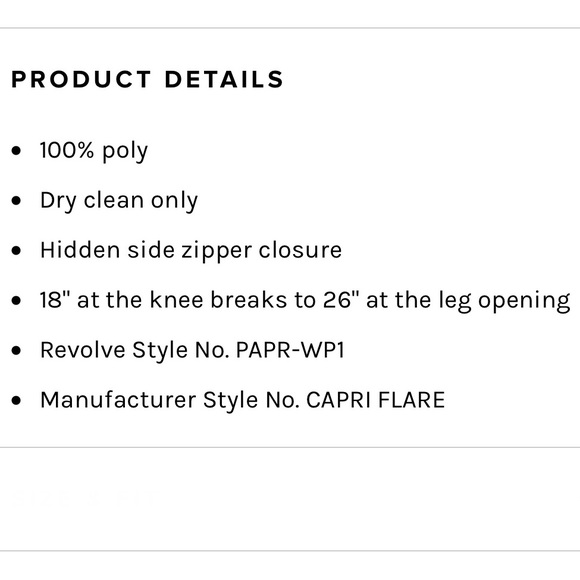 Paper London Capri flare - Picture 8 of 8